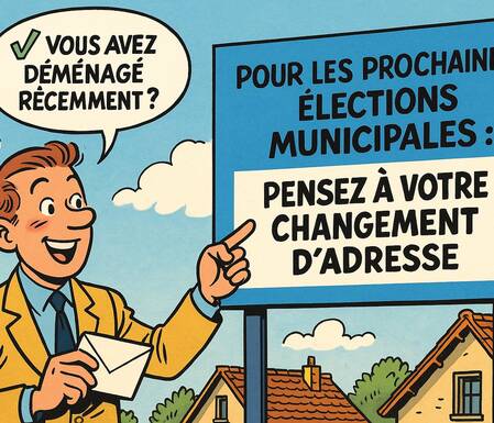 Photo de Élections municipales 2026 : Vous avez déménagé récemment ? pensez à vous inscrire sur les listes électorales ! 