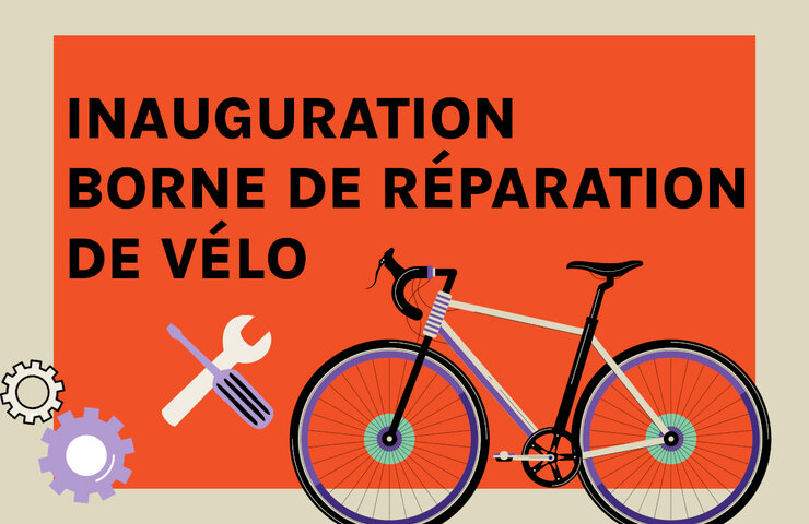 Photo de Inauguration - Borne de réparation vélo