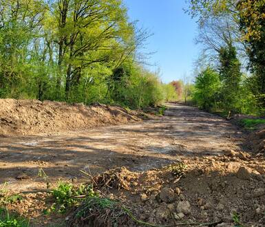 Photo de Liaison douce entre Buc et Les Loges-en-Josas - Travaux d’aménagement