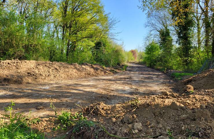 Photo de Liaison douce entre Buc et Les Loges-en-Josas - Travaux d’aménagement