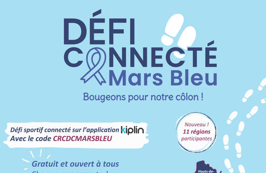 Photo de Défi connecté - Mars bleu 2024 "Bougeons pour notre côlon"