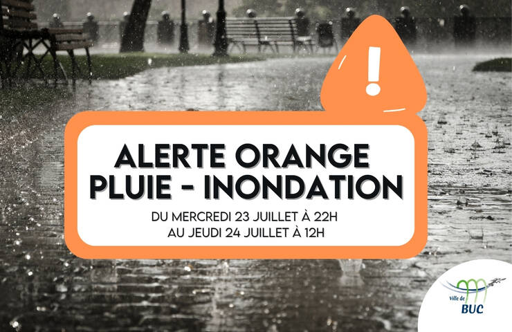 Photo de Alerte orange pluie et inondation