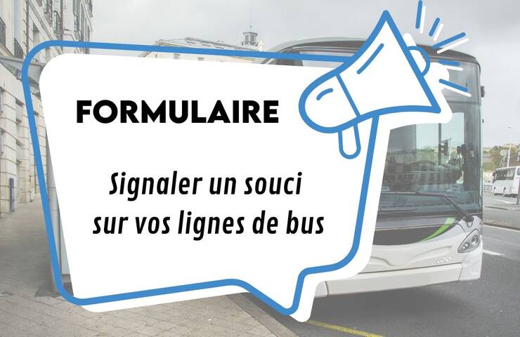 Photo de Signaler un souci sur vos lignes de bus