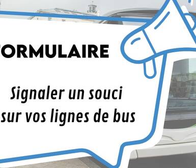 Photo de Signaler un souci sur vos lignes de bus