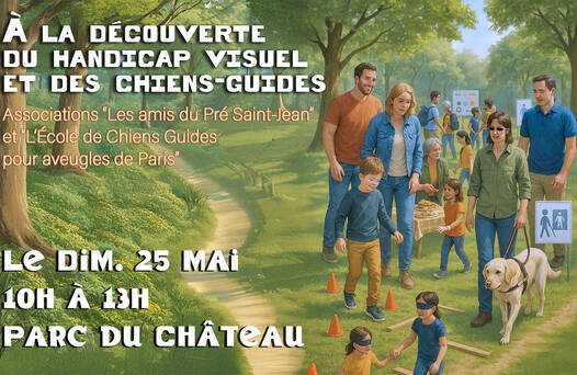 Photo de À la découverte du handicap visuel et des chiens-guides