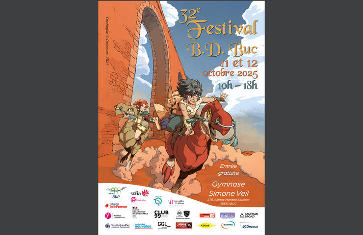 Photo de Le Festival B.D. Buc dévoile son affiche 2025