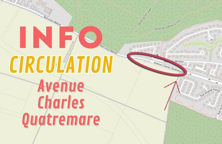 Photo de Info bruit et circulation : Avenue Quatremare - 11 novembre